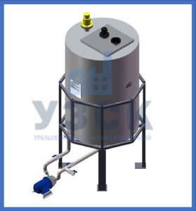 Вертикальный БДП с насосом в Киргизии