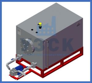 Горизонтальный БДП с насосом в Киргизии
