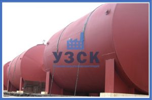 Горизонтальный резервуар РГС для ГСМ в Киргизии