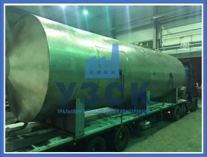 Резервуар РГС в Киргизии