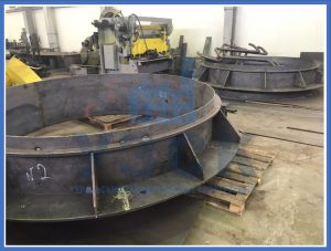 Клапан типа ПГВУ по чертежу заказчика в Киргизии