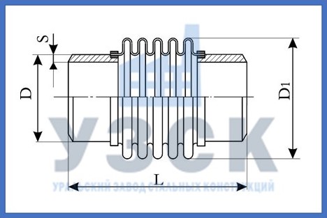 Чертёж компенсатора ОПН в Киргизии
